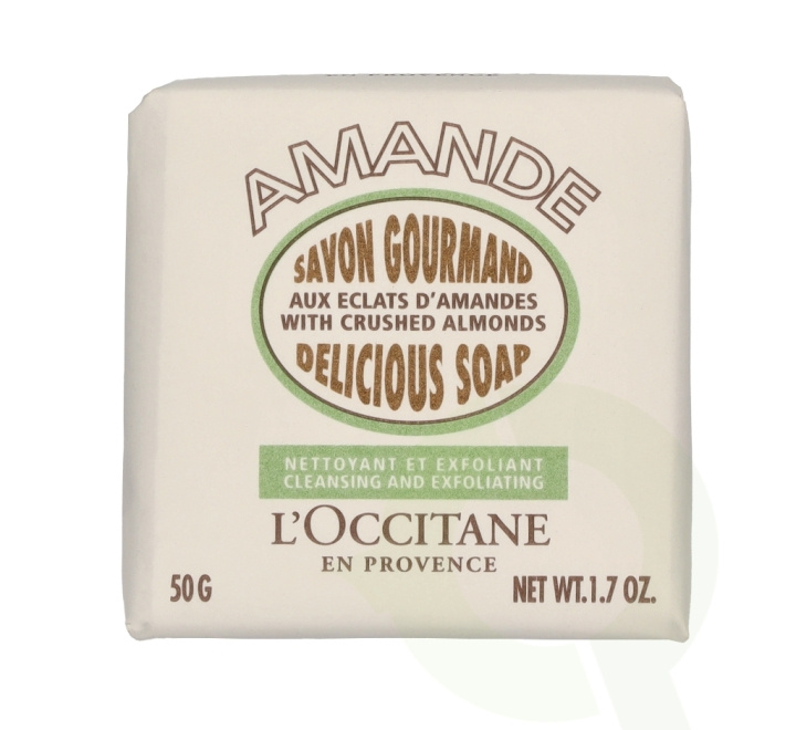 L\'Occitane Almond Delicious Soap 50 g i gruppen SKÖNHET & HÄLSA / Hudvård / Kroppsvård / Handtvål hos TP E-commerce Nordic AB (C92065)