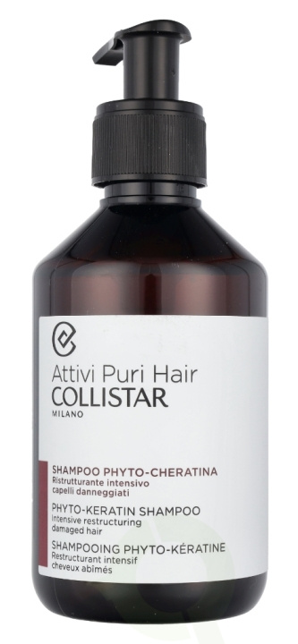 Collistar Phyto-Keratin Shampoo 250 ml Damaged Hair i gruppen SKÖNHET & HÄLSA / Hår & Styling / Hårvårdsprodukter / Schampo hos TP E-commerce Nordic AB (C92079)