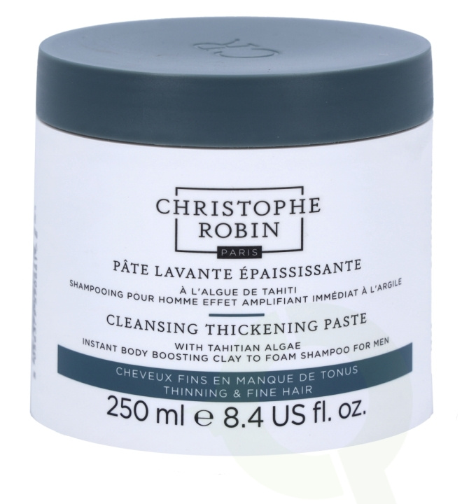 Christophe Robin Cleansing Thickening Paste 250 ml With Tahitian Algae i gruppen SKÖNHET & HÄLSA / Hår & Styling / Hårvårdsprodukter / Schampo hos TP E-commerce Nordic AB (C92114)