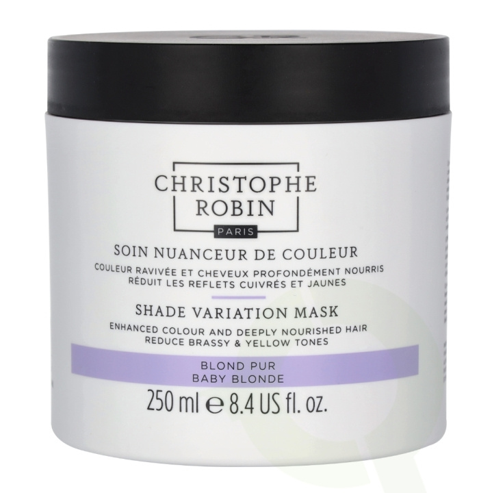 Christophe Robin Shade Variation Mask 250 ml Baby Blonde i gruppen SKÖNHET & HÄLSA / Hår & Styling / Hårvårdsprodukter / Hårinpackning hos TP E-commerce Nordic AB (C92116)