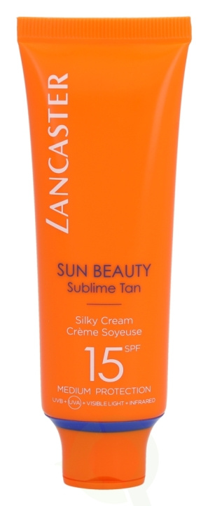 Lancaster Sun Beauty Silky Cream SPF15 50 ml Sublime Tan - Medium Protection i gruppen SKÖNHET & HÄLSA / Hudvård / Solskydd & Tanning / Solskydd hos TP E-commerce Nordic AB (C92149)