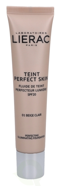 Lierac Paris Lierac Teint Perfect Skin SPF20 30 ml #01 Light Beige i gruppen SKÖNHET & HÄLSA / Makeup / Basmakeup / Foundation hos TP E-commerce Nordic AB (C92154)