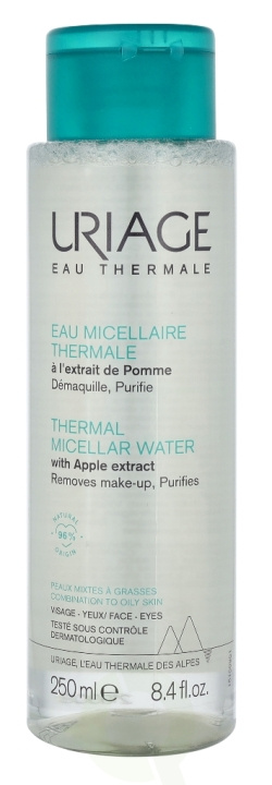 Uriage Thermal Micellar Water - Combination To Oily Skin 250 ml i gruppen SKÖNHET & HÄLSA / Hudvård / Ansiktsvård / Ansiktsvatten & Facemist hos TP E-commerce Nordic AB (C92173)