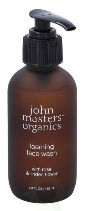 John Master Organic Jmo Rose Foaming Face Wash 112 ml i gruppen SKÖNHET & HÄLSA / Hudvård / Ansiktsvård / Rengöring hos TP E-commerce Nordic AB (C92194)