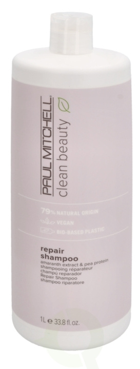 Paul Mitchell Clean Beauty Repair Shampoo 1000 ml i gruppen SKÖNHET & HÄLSA / Hår & Styling / Hårvårdsprodukter / Schampo hos TP E-commerce Nordic AB (C92210)