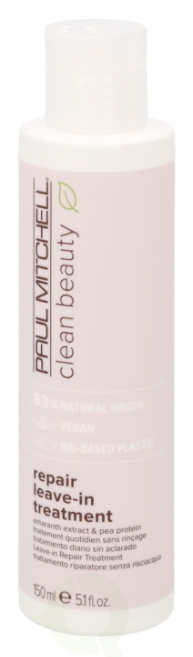 Paul Mitchell Clean Beauty Repair Leave-In Treatment 150 ml Amaranth Extract & Pea Protein i gruppen SKÖNHET & HÄLSA / Hår & Styling / Hårvårdsprodukter / Hårinpackning hos TP E-commerce Nordic AB (C92212)