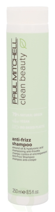 Paul Mitchell Clean Beauty Anti-Frizz Shampoo 250 ml Almond Oil & Hyaluconic Acid i gruppen SKÖNHET & HÄLSA / Hår & Styling / Hårvårdsprodukter / Schampo hos TP E-commerce Nordic AB (C92213)