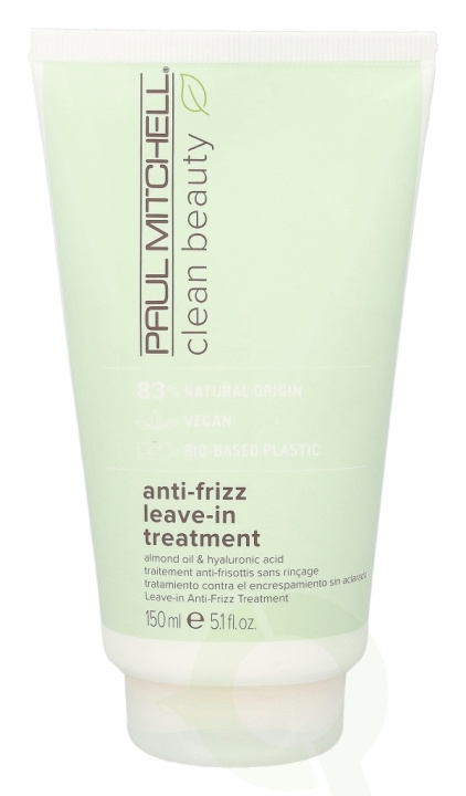 Paul Mitchell Clean Beauty Anti-Frizz Leave-In Treatment 150 ml i gruppen SKÖNHET & HÄLSA / Hår & Styling / Hårvårdsprodukter / Hårinpackning hos TP E-commerce Nordic AB (C92216)