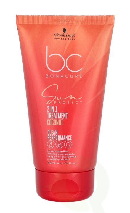 Schwarzkopf Bonacure Sun Protect 2-In-1 Treatment 150 ml i gruppen SKÖNHET & HÄLSA / Hår & Styling / Hårvårdsprodukter / Hårinpackning hos TP E-commerce Nordic AB (C92221)