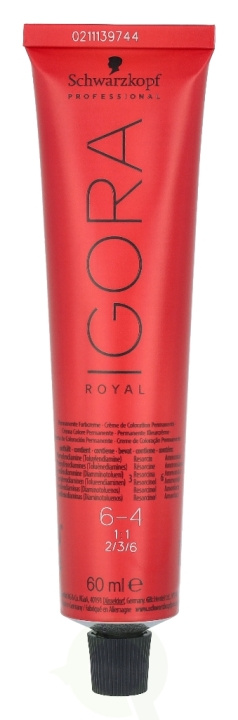 Schwarzkopf Igora Royal Permanent Color Creme 60 ml 45447 i gruppen SKÖNHET & HÄLSA / Hår & Styling / Hårvårdsprodukter / Hårfärg / Hårfärg & Färgbomb hos TP E-commerce Nordic AB (C92230)