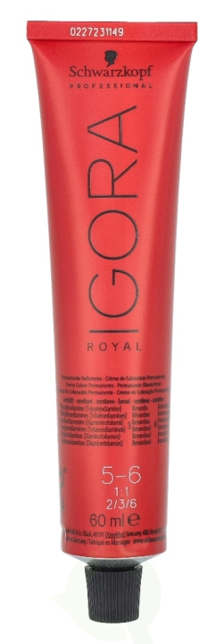 Schwarzkopf Igora Royal Permanent Color Creme 60 ml 45418 i gruppen SKÖNHET & HÄLSA / Hår & Styling / Hårvårdsprodukter / Hårfärg / Hårfärg & Färgbomb hos TP E-commerce Nordic AB (C92232)