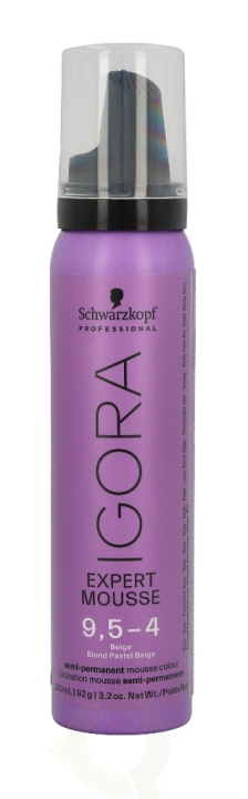 Schwarzkopf Igora Expert Mousse 9.5 100 ml 4 i gruppen SKÖNHET & HÄLSA / Hår & Styling / Hårvårdsprodukter / Hårfärg / Hårfärg & Färgbomb hos TP E-commerce Nordic AB (C92233)