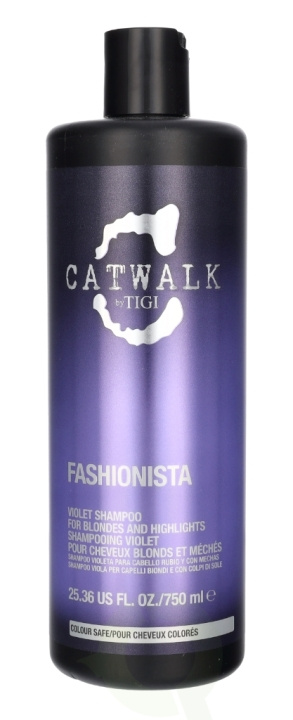 TIGI Catwalk Fashionista Violet Shampoo 750 ml i gruppen SKÖNHET & HÄLSA / Hår & Styling / Hårvårdsprodukter / Schampo hos TP E-commerce Nordic AB (C92238)