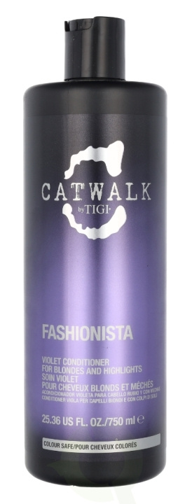 TIGI Catwalk Fashionista Violet Conditioner 750 ml i gruppen SKÖNHET & HÄLSA / Hår & Styling / Hårvårdsprodukter / Balsam hos TP E-commerce Nordic AB (C92239)