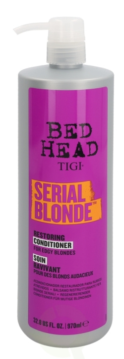 TIGI Bh Serial Blonde Restoring Conditioner 970 ml i gruppen SKÖNHET & HÄLSA / Hår & Styling / Hårvårdsprodukter / Balsam hos TP E-commerce Nordic AB (C92240)