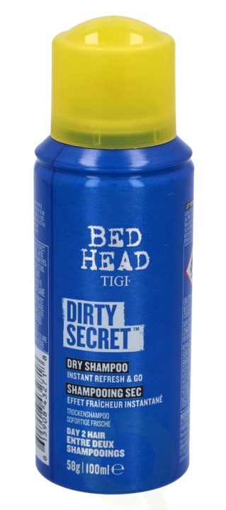 TIGI Bh Dirty Secret Dry Shampoo 100 ml Instant Refresh & Go i gruppen SKÖNHET & HÄLSA / Hår & Styling / Hårvårdsprodukter / Schampo hos TP E-commerce Nordic AB (C92243)