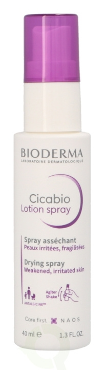 Bioderma Cicabio Lotion Spray 40 ml Weakened, Irritated Skin i gruppen SKÖNHET & HÄLSA / Hudvård / Ansiktsvård / Ansiktskräm hos TP E-commerce Nordic AB (C92285)