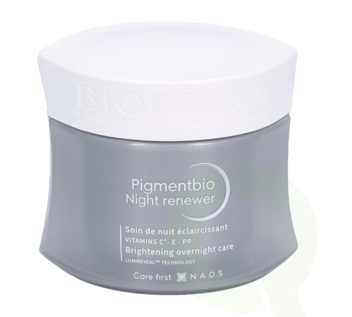 Bioderma Pigmentbio Night Renewer Brightening Overnight Care 50 ml i gruppen SKÖNHET & HÄLSA / Hudvård / Ansiktsvård / Ansiktskräm hos TP E-commerce Nordic AB (C92289)