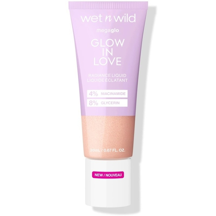 Wet n Wild Mega Glo Glow in Love Radiance Liquid 20ml i gruppen SKÖNHET & HÄLSA / Makeup / Basmakeup / Rouge / Bronzer hos TP E-commerce Nordic AB (C92366)