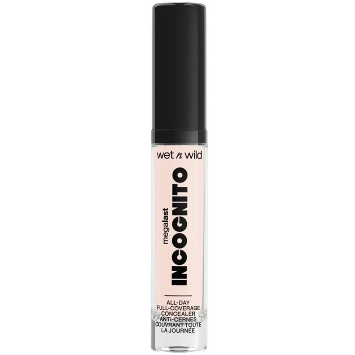 Wet n Wild MegaLast Incognito AllDay Full Coverage Concealer 5.5ml - Fair Beige i gruppen SKÖNHET & HÄLSA / Makeup / Basmakeup / Concealer hos TP E-commerce Nordic AB (C92378)