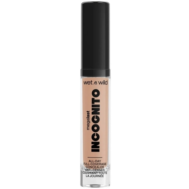 Wet n Wild MegaLast Incognito AllDay Full Coverage Concealer 5.5ml - Light Honey i gruppen SKÖNHET & HÄLSA / Makeup / Basmakeup / Concealer hos TP E-commerce Nordic AB (C92379)