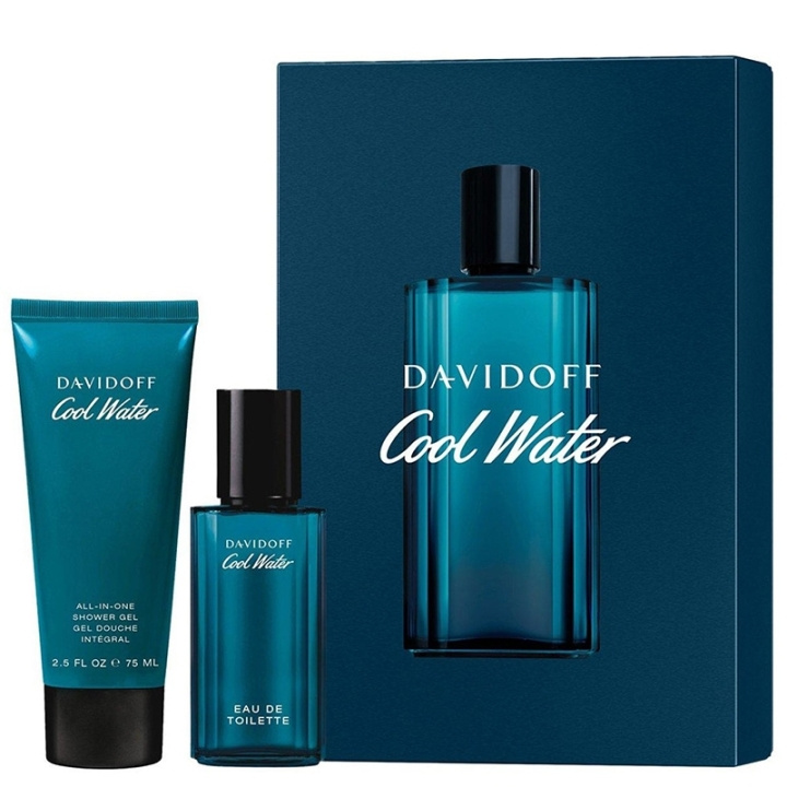 Davidoff Giftset Davidoff Cool Water for Men Edt 40ml + Shower Gel 75ml i gruppen SKÖNHET & HÄLSA / Presentkit / Presentkit För Honom hos TP E-commerce Nordic AB (C92393)