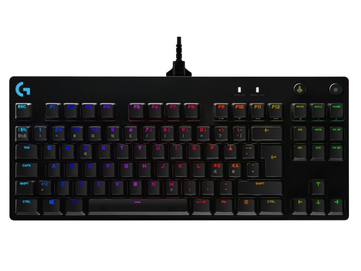 Logitech G PRO mekaniskt tangentbord för spel - SVART - USB - NORDIC i gruppen DATORER & KRINGUTRUSTNING / Gaming / Tangentbord hos TP E-commerce Nordic AB (C92423)