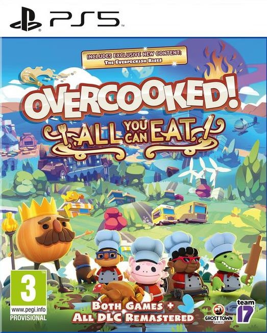 Sold Out Overcooked All You Can Eat i gruppen HEMELEKTRONIK / Spelkonsoler & Tillbehör / Sony PlayStation 5 / Spel hos TP E-commerce Nordic AB (C92435)