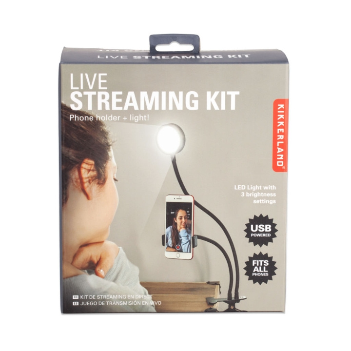 Kikkerland Kit för livestreaming (US190-EU) i gruppen DATORER & KRINGUTRUSTNING / Gaming / Gaming-tillbehör hos TP E-commerce Nordic AB (C92483)