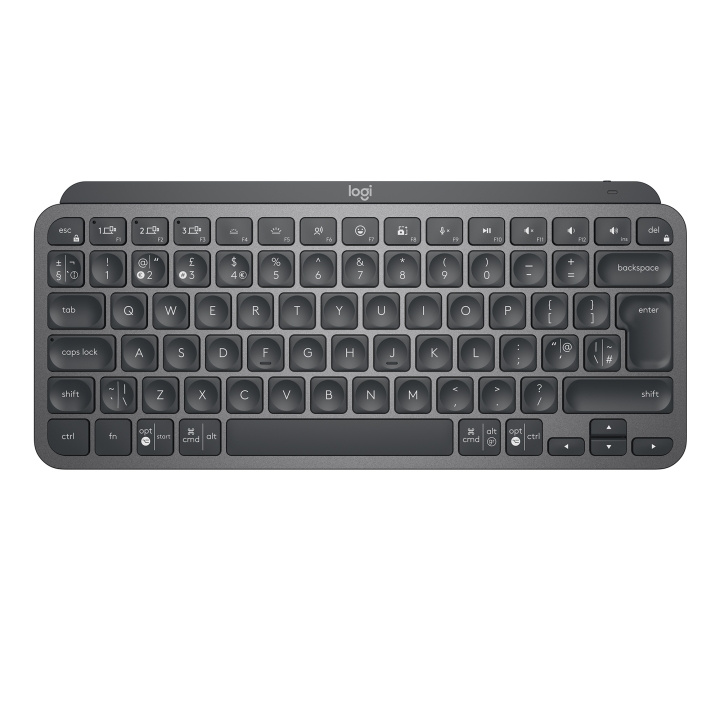 Logitech MX Keys Mini Minimalistiskt trådlöst upplyst tangentbord - nordisk layout i gruppen DATORER & KRINGUTRUSTNING / Möss & Tangentbord / Tangentbord / Trådlösa hos TP E-commerce Nordic AB (C92501)