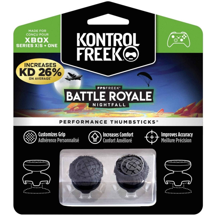 KontrolFreek FPS Freek Nightfall - XBX/XB1 (4-polig) i gruppen HEMELEKTRONIK / Spelkonsoler & Tillbehör / Xbox One / Tillbehör hos TP E-commerce Nordic AB (C92525)