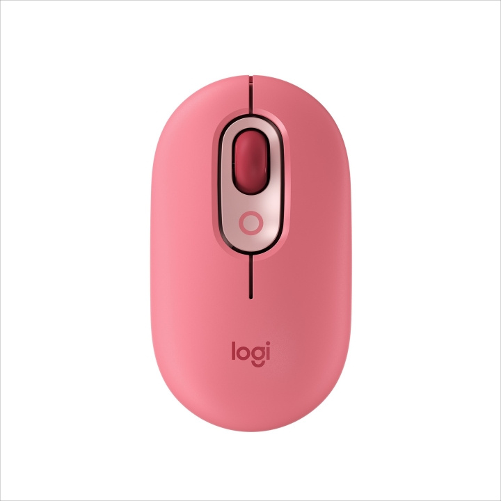 Logitech Emoji Pop mus i gruppen DATORER & KRINGUTRUSTNING / Möss & Tangentbord / Möss / Trådlösa hos TP E-commerce Nordic AB (C92526)