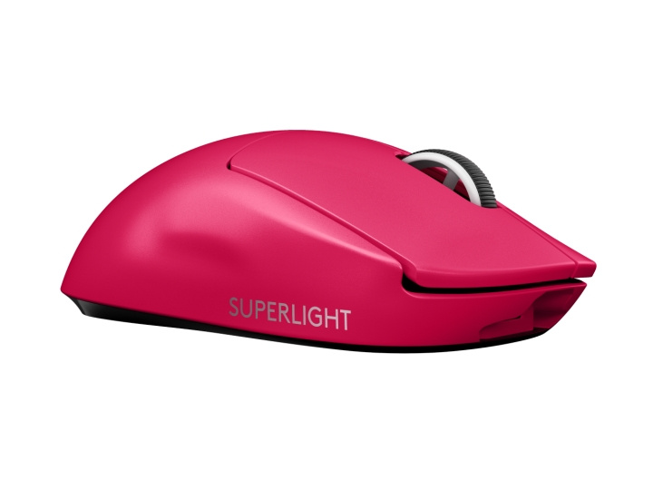 Logitech PRO X SUPERLIGHT trådlös spelmus - MAGENTA i gruppen DATORER & KRINGUTRUSTNING / Gaming / Möss hos TP E-commerce Nordic AB (C92536)