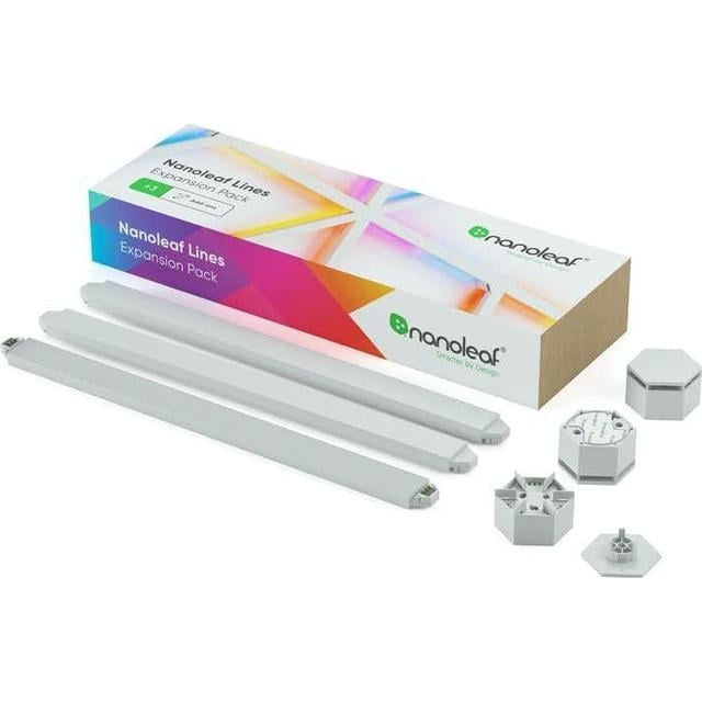 Nanoleaf Expansionspaket för linjer - 3PK i gruppen HEM, HUSHÅLL & TRÄDGÅRD / Smarta hem / Smart belysning hos TP E-commerce Nordic AB (C92560)