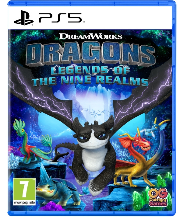 Outright Games DreamWorks Dragons: Legends of The Nine Realms i gruppen HEMELEKTRONIK / Spelkonsoler & Tillbehör / Sony PlayStation 5 / Spel hos TP E-commerce Nordic AB (C92577)