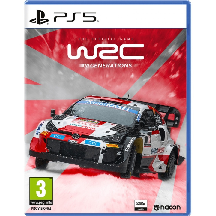 NACON WRC Generationer i gruppen HEMELEKTRONIK / Spelkonsoler & Tillbehör / Sony PlayStation 5 hos TP E-commerce Nordic AB (C92586)