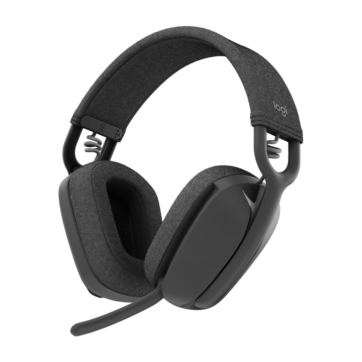 Logitech Zone Vibe 100 lätta trådlösa over ear-hörlurar - brusreducerande mikrofon - GRAPHITE i gruppen DATORER & KRINGUTRUSTNING / Gaming / Headset hos TP E-commerce Nordic AB (C92607)