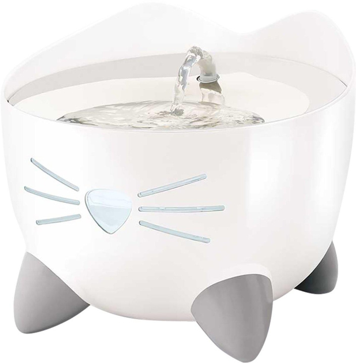 catit Kattfontän Pixi 2,5L Rostfri - (785.0484) i gruppen HEM, HUSHÅLL & TRÄDGÅRD / Djurtillbehör / Katt hos TP E-commerce Nordic AB (C92665)