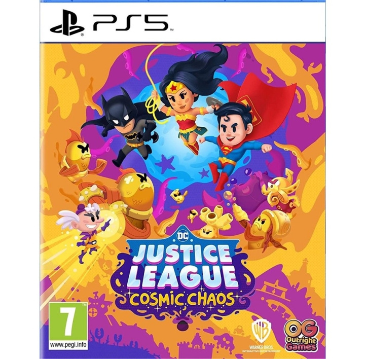 Outright Games DC\'s Justice League: Cosmic Chaos i gruppen HEMELEKTRONIK / Spelkonsoler & Tillbehör / Sony PlayStation 5 / Spel hos TP E-commerce Nordic AB (C92677)