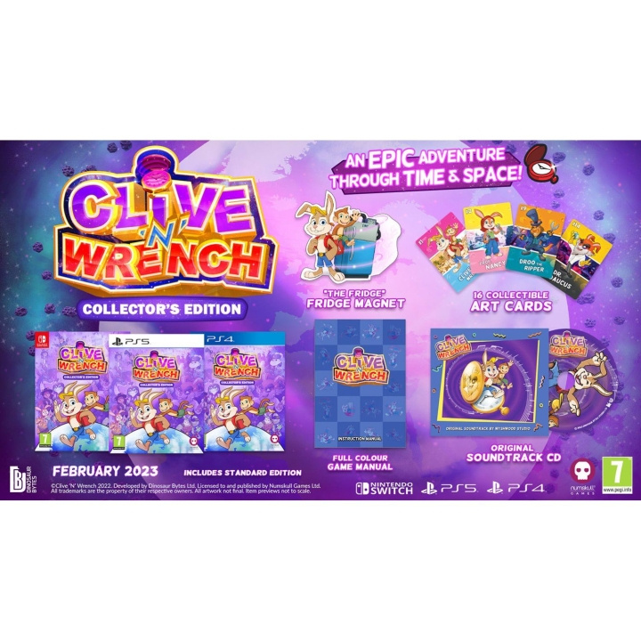 Clive \'N\' Wrench (Collector Edition) i gruppen HEMELEKTRONIK / Spelkonsoler & Tillbehör / Sony PlayStation 5 / Spel hos TP E-commerce Nordic AB (C92685)