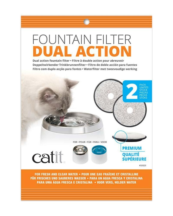 catit Kolfilter Premium 2st - (785.0354) i gruppen HEM, HUSHÅLL & TRÄDGÅRD / Djurtillbehör / Katt hos TP E-commerce Nordic AB (C92737)