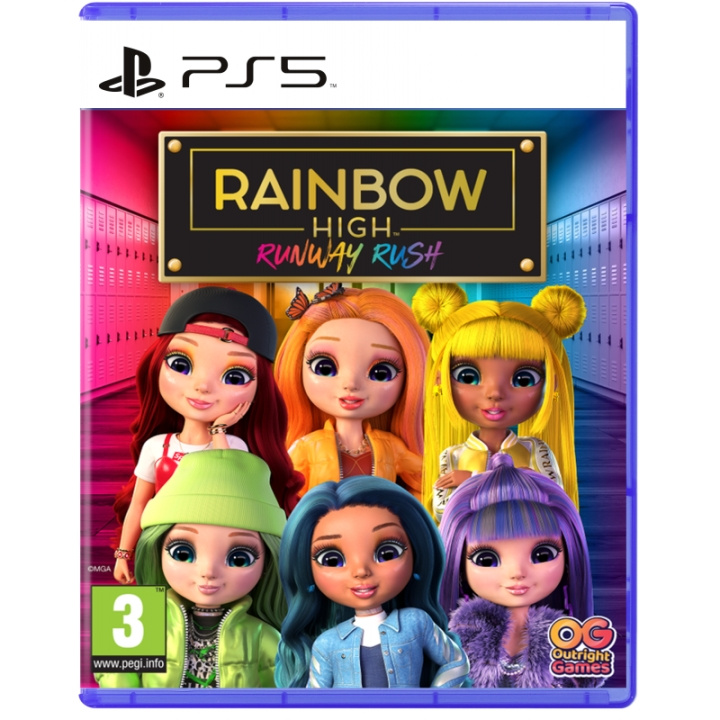 Outright Games RAINBOW HIGH: RUNWAY RUSH i gruppen HEMELEKTRONIK / Spelkonsoler & Tillbehör / Sony PlayStation 5 hos TP E-commerce Nordic AB (C92890)