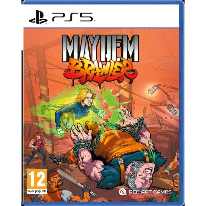 Red Art Games Mayhem Brawler i gruppen HEMELEKTRONIK / Spelkonsoler & Tillbehör / Sony PlayStation 5 / Spel hos TP E-commerce Nordic AB (C92902)