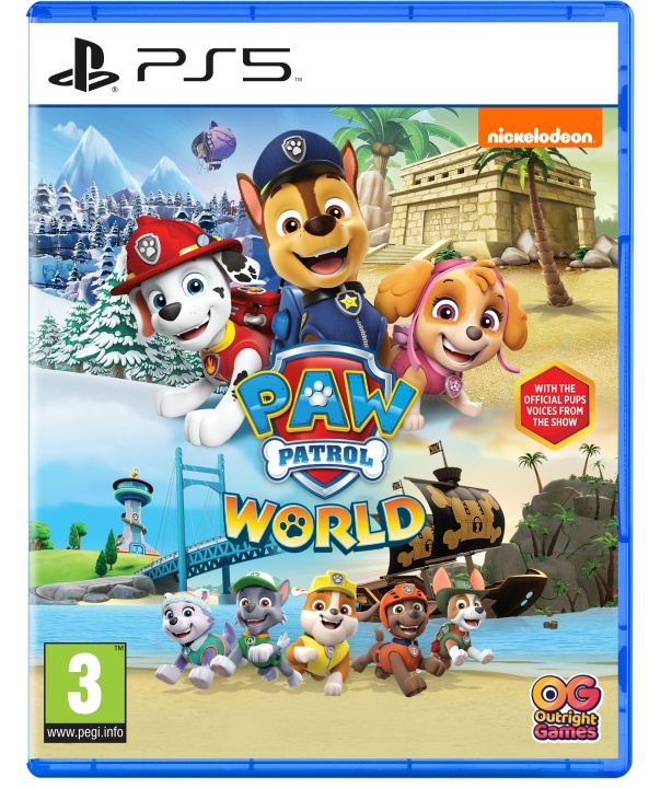 Outright Games PAW Patrol World i gruppen HEMELEKTRONIK / Spelkonsoler & Tillbehör / Sony PlayStation 5 / Spel hos TP E-commerce Nordic AB (C92905)