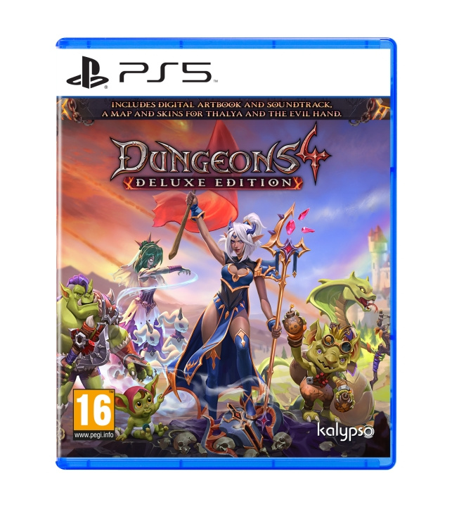 Kalypso Dungeons 4 (Deluxe Edition) i gruppen HEMELEKTRONIK / Spelkonsoler & Tillbehör / Sony PlayStation 5 hos TP E-commerce Nordic AB (C92948)