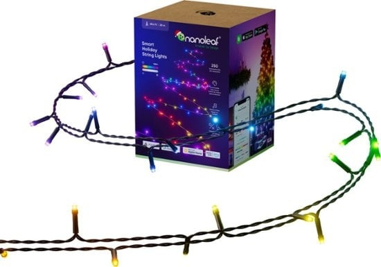 Nanoleaf Holiday String Lights - 20M - 250LEDs i gruppen HEM, HUSHÅLL & TRÄDGÅRD / Smarta hem / Smart belysning hos TP E-commerce Nordic AB (C93044)