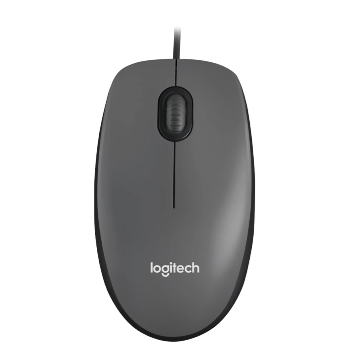 Logitech Mus M100 optisk - Svart - USB i gruppen DATORER & KRINGUTRUSTNING / Möss & Tangentbord / Möss / Trådbundna hos TP E-commerce Nordic AB (C93047)