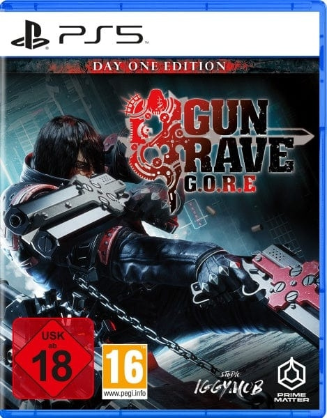 Prime Matter Gungrave G.O.R.E (Dag ett-utgåva) i gruppen HEMELEKTRONIK / Spelkonsoler & Tillbehör / Sony PlayStation 5 hos TP E-commerce Nordic AB (C93056)