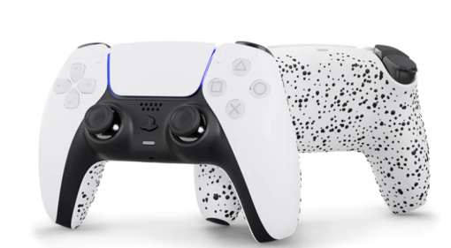 KING CONTROLLER King trådlös handkontroll för Ps5 vit modell 3 i gruppen HEMELEKTRONIK / Spelkonsoler & Tillbehör / Sony PlayStation 5 hos TP E-commerce Nordic AB (C93105)