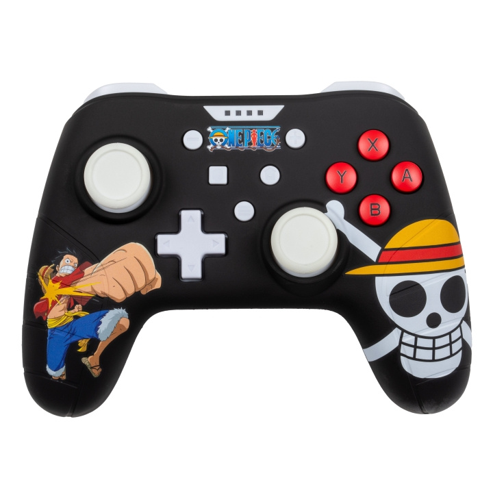 Konix Manette Filaire Switch trådbunden styrenhet - One Piece i gruppen HEMELEKTRONIK / Spelkonsoler & Tillbehör / Nintendo Switch / Tillbehör hos TP E-commerce Nordic AB (C93113)